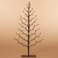 2 Dimensional Electric Lighted Willow Tree - 3ft