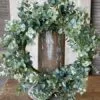 Alder Eucalyptus Wreath - 22 Inch -Holiday Ornaments Sales alder eucalyptus wreath 22 inch 12