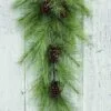 Mixed Needle Pine Teardrop Swag - 36 Inch -Holiday Ornaments Sales artificial swag mixed needle pine teardrop swag 36 37