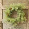 Long Needle Pine Wreath - 24 Inch -Holiday Ornaments Sales artificial wreath northern soft pine wreath 24 32