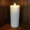 Flameless Pillar Candle - Mirage Gold - Warm Sand - 7in X 3in -Holiday Ornaments Sales battery operated pillar candle mirage gold led candle warm sand 360 degree 7in x 3in 20