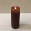 Battery Pillar Candle With Timer - 2x5 - Burgundy -Holiday Ornaments Sales battery pillar candle with timer 2x5 burgundy 12