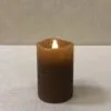 Battery Votive Candle With Timer - 2x3 - Spice -Holiday Ornaments Sales battery votive candle with timer 2x3 spice 12