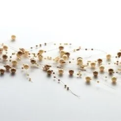 Beaded Garland - Soft Gold - 5ft