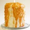 Cake Candle - Caramel Corn - 5in X 4.5in