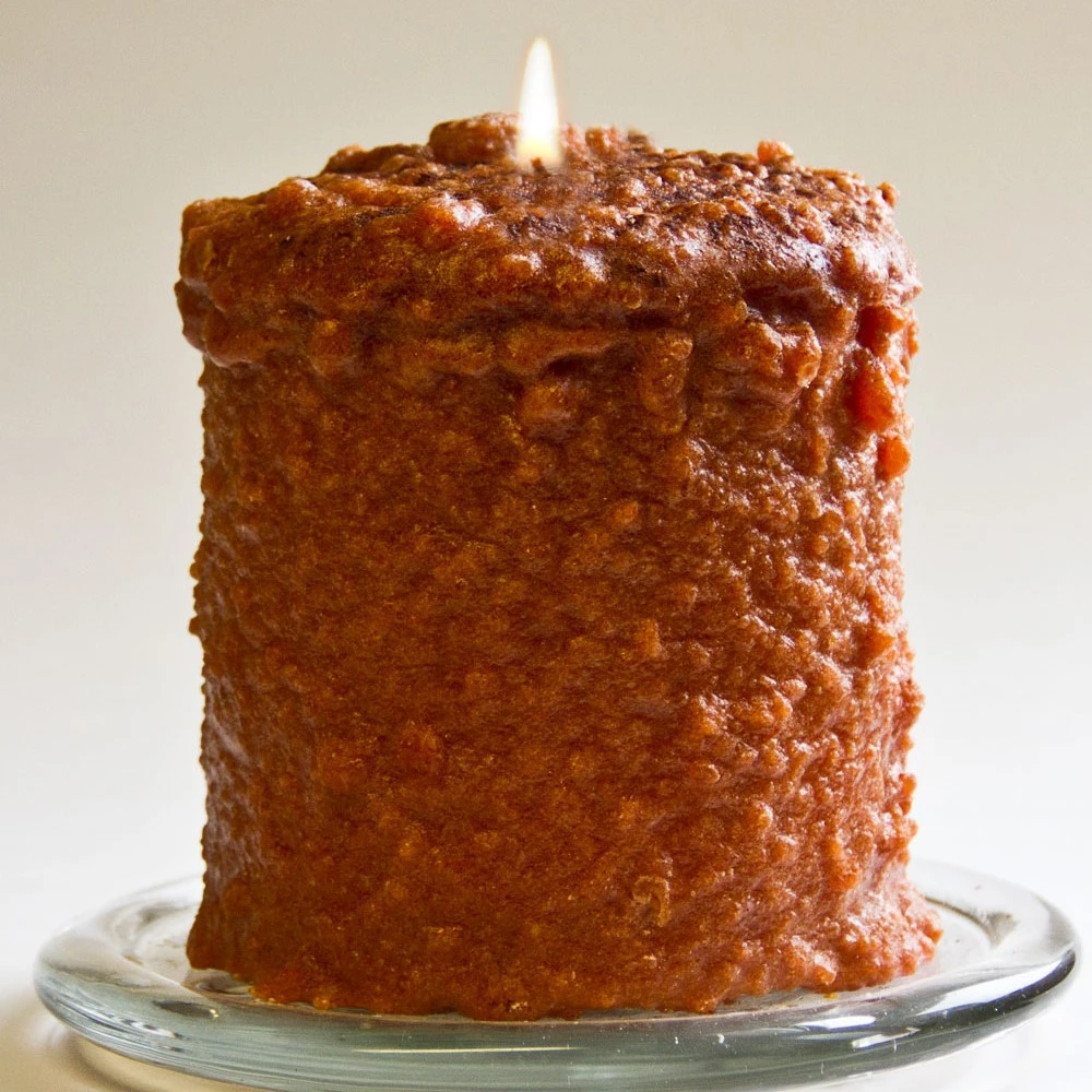 Cake Candle - Cinnamon Bun - 5in X 4.5in 3 Cake Candle - Cinnamon Bun - 5in X 4.5in