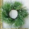 Silver Fir Candle Ring - 4in -Holiday Ornaments Sales candle ring silver fir candle ring 4 13