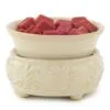 Wax Melt/Wax Tart Warmer - With Removable Dish - Sandstone -Holiday Ornaments Sales candle warmer dish sandstone 29