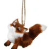 Christmas Ornament - Fox Ornament -Holiday Ornaments Sales christmas ornament fox ornament 30