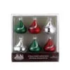 Glass Ornament - Hershey Kisses - Set Of 6 -Holiday Ornaments Sales christmas ornament hershey kisses ornaments set of 6 26