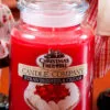 Christmas Tree Hill Candle - Strawberries & Cream - 26oz -Holiday Ornaments Sales christmas tree hill fragranced candle 22 oz jar strawberries cream 19