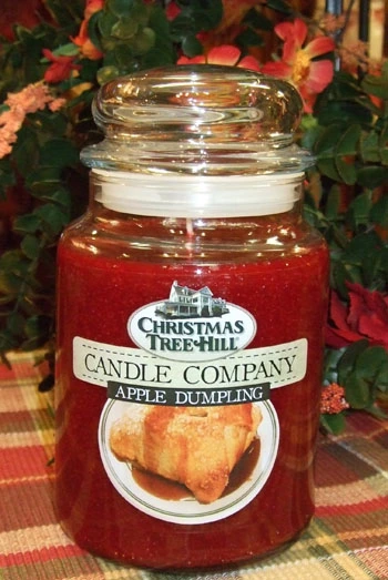 Christmas Tree Hill Candle - Apple Dumpling - 26oz 3 Christmas Tree Hill Candle - Apple Dumpling - 26oz