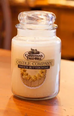 Christmas Tree Hill Candle - French Buttercreme - 26oz