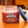 Christmas Tree Hill 3 Wick Candle - Cinnamon Stick - 64oz -Holiday Ornaments Sales christmas tree hill fragranced candle 64 oz jar with metal lid cinnamon stick 19