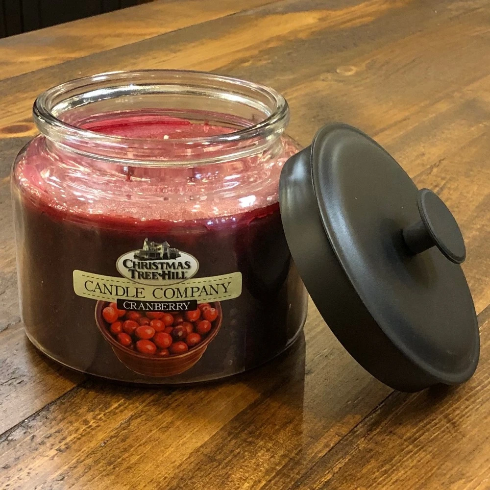 Christmas Tree Hill 3 Wick Candle - Cranberry - 64oz 3 Christmas Tree Hill 3 Wick Candle - Cranberry - 64oz