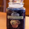 Christmas Tree Hill Candle - Blueberry Muffin - 26oz -Holiday Ornaments Sales christmas tree hill fragranced candle of the month 22 oz jar blueberry muffin 16