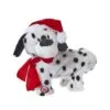 Decorative Figure - Animated Black And White Christmas Dog - 9in -Holiday Ornaments Sales decorative figure animated black and white christmas dog 9in 15