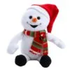 Plush Laughing And Farting Animated Snowman - 10in -Holiday Ornaments Sales decorative figurine animated snowman 22