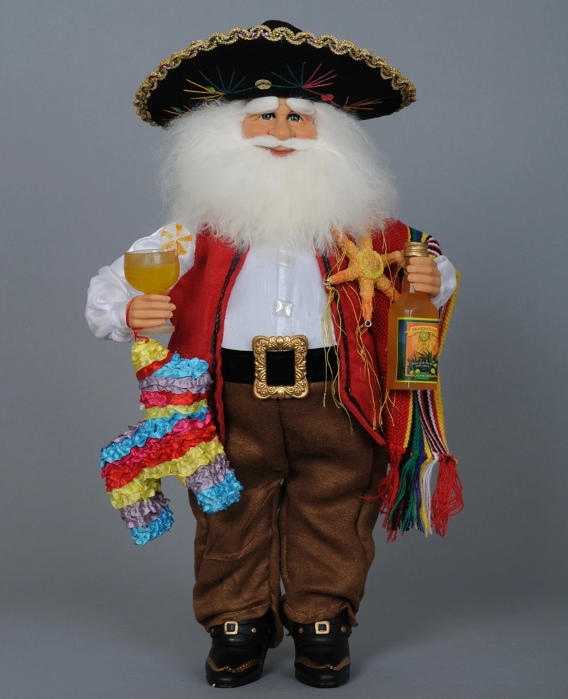 Karen Didion Santa - 16in - Fiesta Santa 3 Karen Didion Santa - 16in - Fiesta Santa