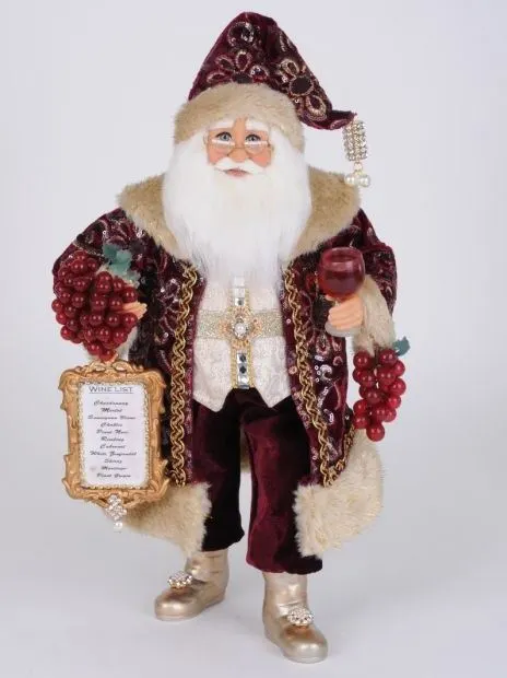 Karen Didion Santa - 16in - Sparkling Burgundy Wine 2020 3 Karen Didion Santa - 16in - Sparkling Burgundy Wine 2020