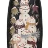 Hanging Decorative Tray - Stacked Snowmen - 15in -Holiday Ornaments Sales decorative tray stacked snowman tray 21