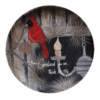 Decorative Wooden Plate - Cardinal You See - 11in -Holiday Ornaments Sales decorative wooden plate cardinal you see 11in 15