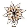 Electric Tree Topper - Capiz Star - 8.5in 2 Electric Tree Topper - Capiz Star - 8.5in -Holiday Ornaments Sales electric tree topper capiz star tree topper 10 lights 27
