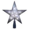 Electric Tree Topper - Silver Glitter Star - 10in -Holiday Ornaments Sales electric tree topper silver star tree topper 7 28