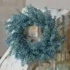 Floral Candle Ring - Bursting Astilbe Sky Blue - 6.5in -Holiday Ornaments Sales floral candle ring bursting astilbe sky blue 6 5 inch 14
