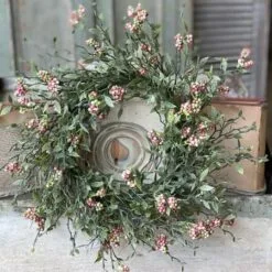 Floral Candle Ring - Savannah Buds Confetti - 6in