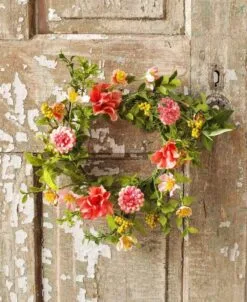 Floral Candle Ring - Wild Petals - 4.5in