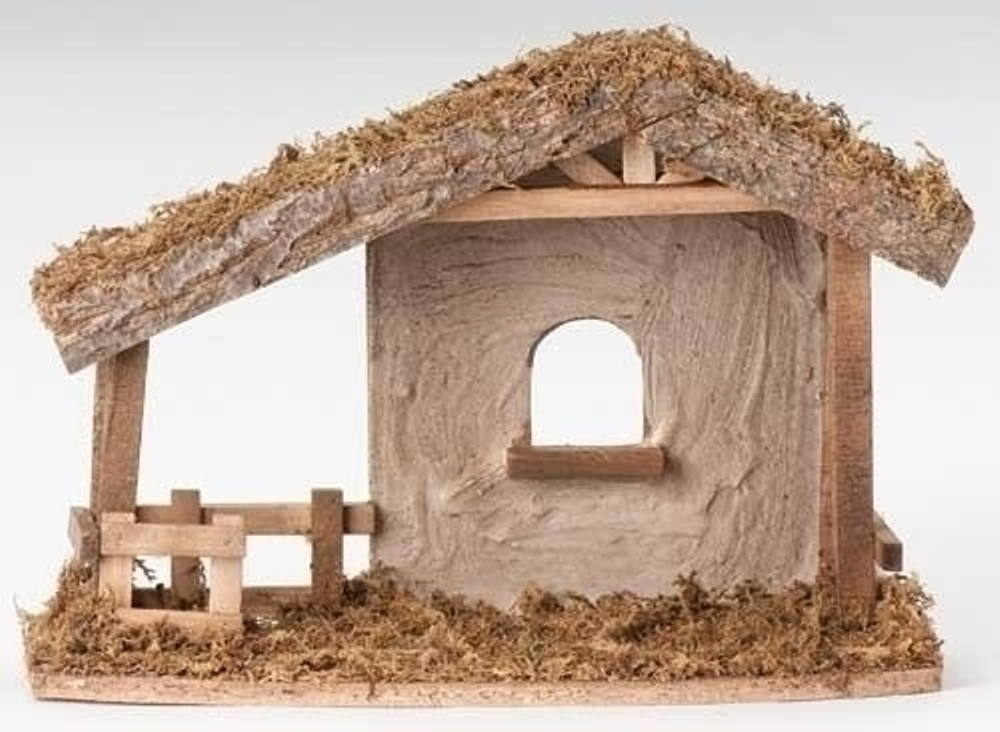 Fontanini Nativity - 5in Collection - Stucco Stable 3 Fontanini Nativity - 5in Collection - Stucco Stable