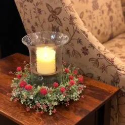 Hammered Glass Candle Hurricane - 9.5in X 6.5in 7 Hammered Glass Candle Hurricane - 9.5in X 6.5in -Holiday Ornaments Sales hammered glass candle hurricane 9 5in x 7in 21