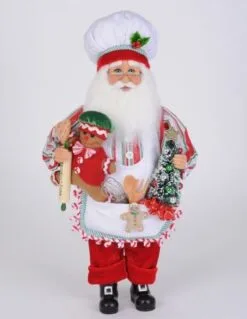 Karen Didion Santa - 16in - Gingerbread Fun 2020