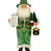 Karen Didion Santa - 16in - Irish 2018 -Holiday Ornaments Sales karen didion santa 16in irish 2018 15