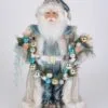 Karen Didion Santa - 16in - Lighted Coastal Swag 2020 -Holiday Ornaments Sales karen didion santa 16in lighted coastal swag 2020 12
