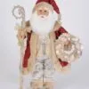 Karen Didion Santa - 16in - Red Coat Seashell 2020 -Holiday Ornaments Sales karen didion santa 16in red coat seashell 2020 12