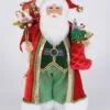 Karen Didion Santa - 16in - Stockings 2020 -Holiday Ornaments Sales karen didion santa 16in stockings 2020 12