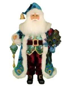 Karen Didion Santa - 18in - Peacock 2018