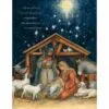 Lang Boxed Christmas Cards - Holy Family - Susan Winget -Holiday Ornaments Sales lang boxed religious christmas cards holy night artist susan winget 15