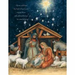 Lang Boxed Christmas Cards - Holy Family - Susan Winget