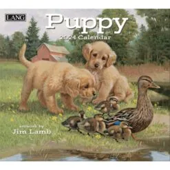 Lang Calendar - 2024 - Puppy - Jim Lamb