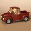 Lighted Water Lantern Snow Globe - Santa In Red Truck -Holiday Ornaments Sales lantern snow globe battery timer santa in red truck 8 75in 12