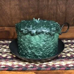 Large 3-Wick Cake Candle - Northern Pine - 5.5in X 4.5in