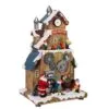 Lit Santa's Workshop With Train Table Decor - Battery-Operated LED 2 Lit Santa's Workshop With Train Table Decor - Battery-Operated LED -Holiday Ornaments Sales lit santa s workshop with train table decor battery operated led 12