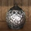 Mercury Glass Lantern - LED Silver - On/Off/Timer - 5.5in -Holiday Ornaments Sales mercury glass lantern led silver on off timer 5 5in 22