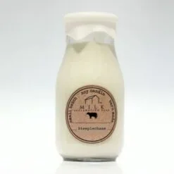 Milk Bottle Candle - Milk Reclamation Barn - Steeplechase