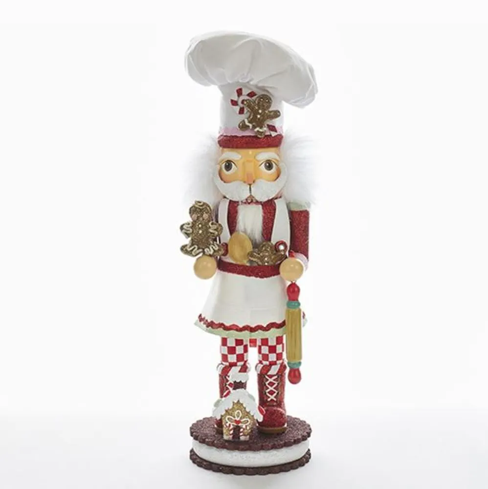 Nutcracker - Gingerbread Chef Nutcracker - 15in 3 Nutcracker - Gingerbread Chef Nutcracker - 15in