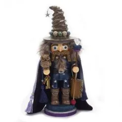 Nutcracker - Brown Wizard Nutcracker - 15in