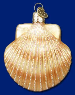 Old World Christmas Glass Ornament - Clam Shell